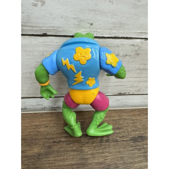 1989 Playmates Genghis Frog Teenage Mutant Ninja Turtles 4" Action Figure VTG - Picture 3 of 6